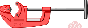 Ручной труборез Zenten для стальных труб до 4&quot; (до 114 мм) 
