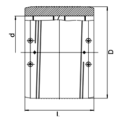 Схема муфты электросварной ПНД (ПЭ) FRIALEN, SDR 11, 450 мм, UB