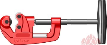 Ручной труборез Zenten для стальных труб до 1.1/4&quot; (до 42 мм) 