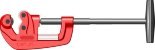 Ручной труборез Zenten для стальных труб до 2" (до 60 мм)