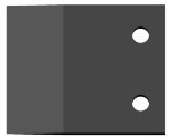 Запасное лезвие для ножниц Zenten 5226-1 и 5126-1 (26 мм)