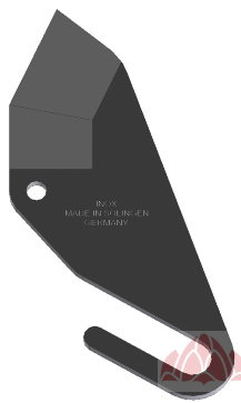 Запасное лезвие для ножниц Zenten 5050-1 (50 мм) 