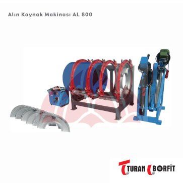 Аппарат стыковой сварки Turan Makina AL800 (AL-800/AK-800) Высокое качество сварочного шва позволяет производить монтаж напорных пластиковых трубопроводов, в том числе газопроводов, рассчитанных на давление до PN32. Сварочный аппарат AL800 подходит для сварки фасонных изделий, таких, как отводы, колена или Т-образные фитинги.